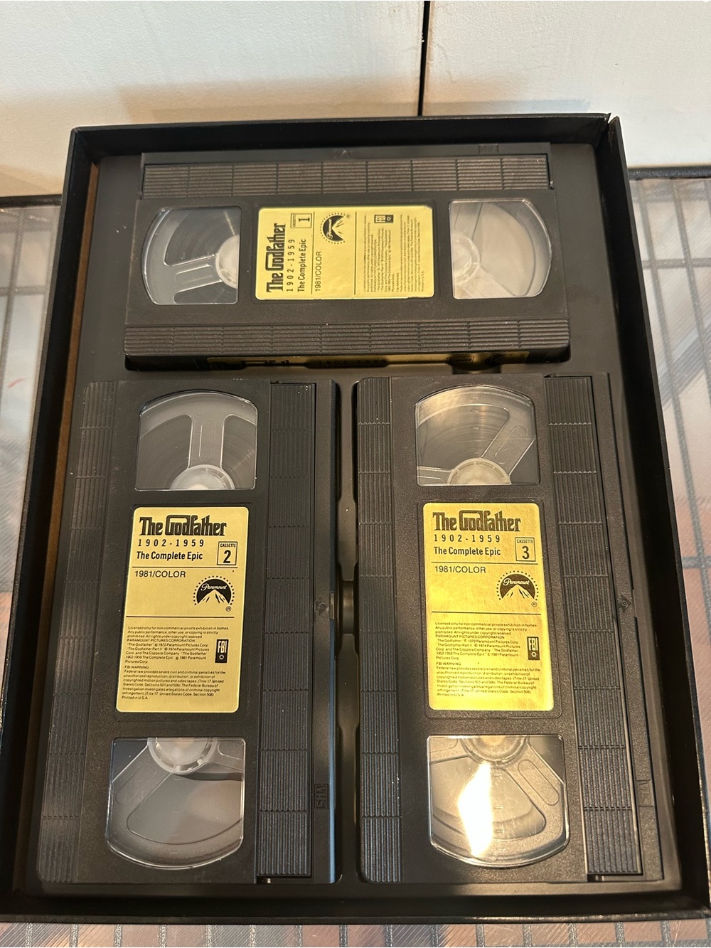 The Godfather Complete Epic Box Set - Black - Picture 5 of 8